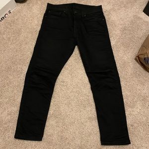 Levi’s black denim jeans